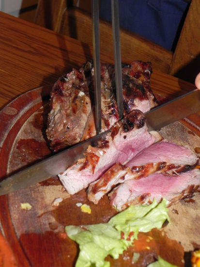 ... und Biene-Maja-Steak.
