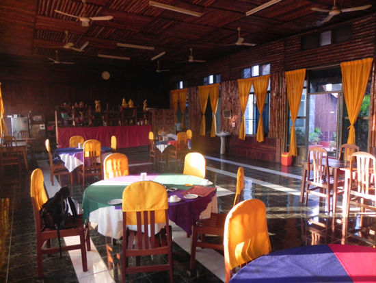 Unser Hotelrestaurant in Bago