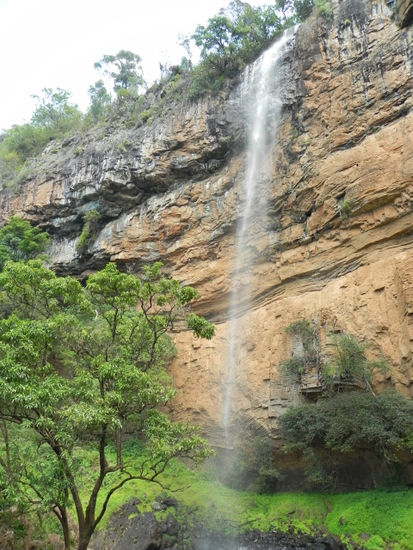 Die Bridal Veil Falls (Brautschleierfälle !!)