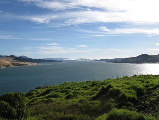 Blick auf den "Hohianga Harbour"