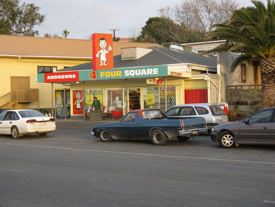 Typischer Supermarkt in kleineren Ortschaften