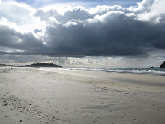 Am Strand von "Mt. Maunganui".