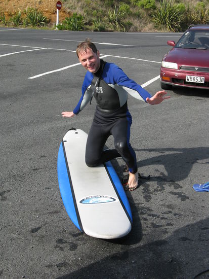 Surfen in "Raglan"