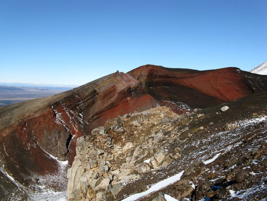 Am "Red Crater".