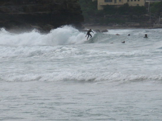Surfer am Manly Ozean Beach