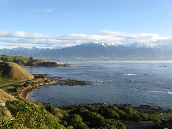 Unglaubiches Panorama rund um "Kaikoura".