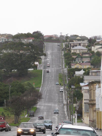 In den Strassen von "Oamaru".