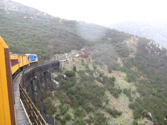 Ueberfahrt des "Wingatu Viaducts".