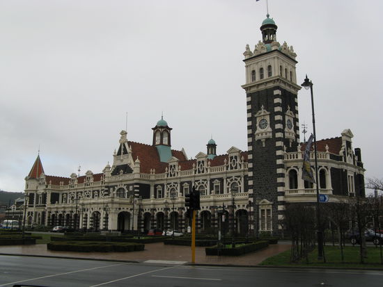 Sehr beeindruckend, die "Railway Station".