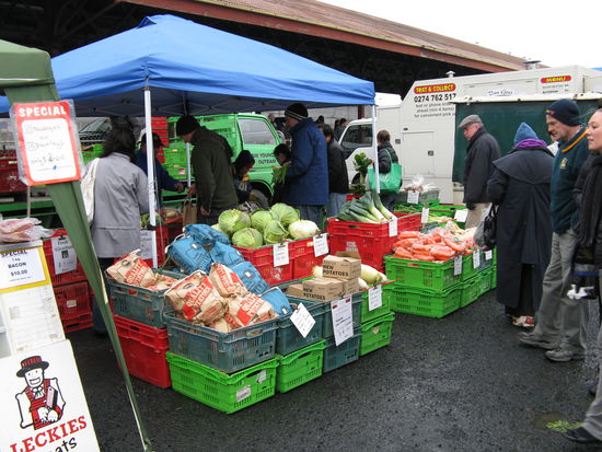 Auf dem "Farmers Market".