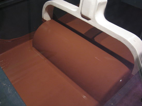 Alles Schokolade bei "Cadbury".