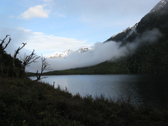 Auf der "Milford Road". Der "Lake Gunn".