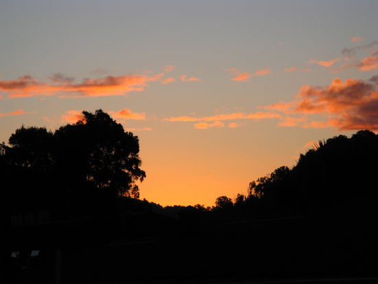 Abendstimmung im "Westland Tai Poutini National Park"