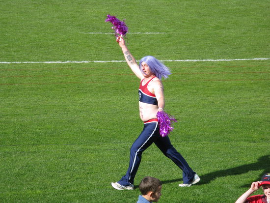 Teamunterstuetzung auf neuseelaendisch.