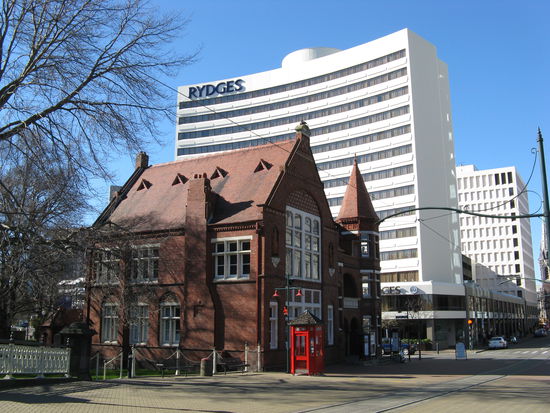 Tradition und Moderne gehen in "Christchurch" Hand in Hand.