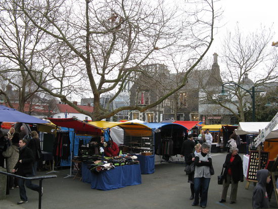 Kuenstermarkt am "Art Centre".