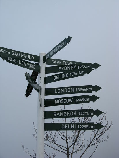 Wie weit ist die Welt?