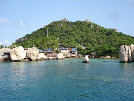 Ko Nang Yuan (hier waren unsere Flachwasseruebungen)