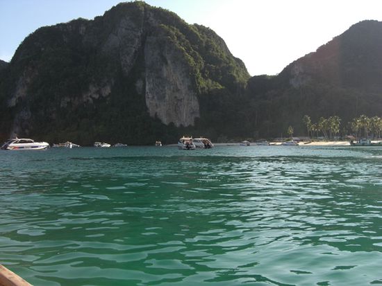 Ankunft Koh Phi Phi Don