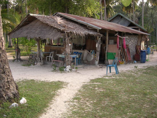und die kleine Strandbar