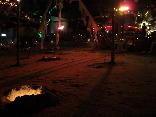 Party in der Hippies Bar