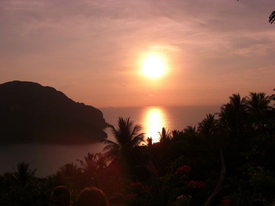 Sonnenuntergang vom Viewpoint