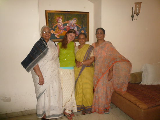 Teile der Familie Khandelwal