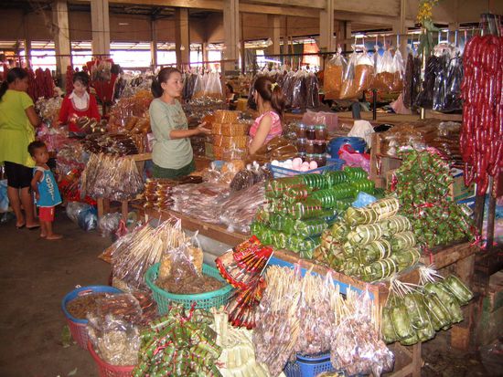 Fleisch- und Wurstwarenabteilung.