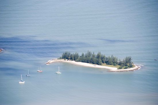 Eine der 104 Inseln.