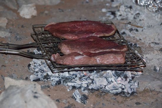 Die „warme“ Seite des Campens.