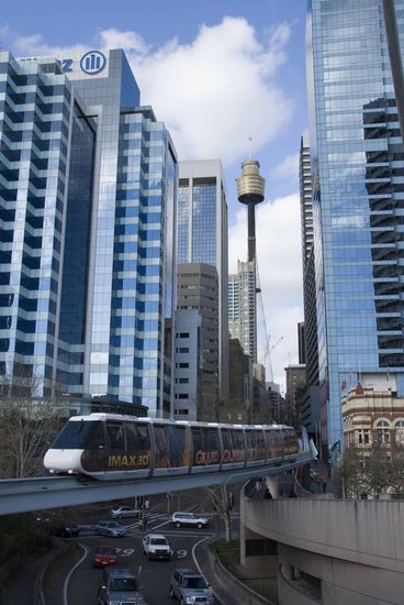 Nochmals das Geschäfts- und Bankenviertel.