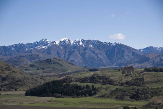 Bei Queenstown. Hier in dieser Gegend wurden einige Szenen für den Film „Herr der Ringe“ gedreht.