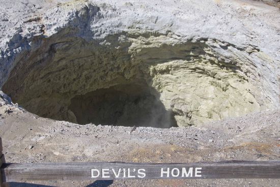 Hier wohnt der Herr Teufel.