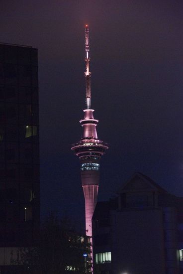 Sky Tower in Auckland.