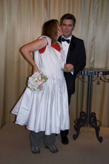 Probehochzeit mit George Cloney.