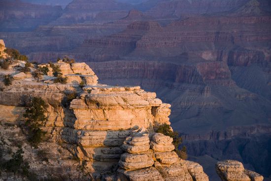 Morgenstimmung am Grand Canyon.