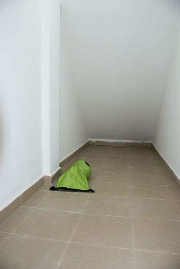 Sieht ziemlich ordentlich und aufgeräumt aus … wenn man nur einen Beutel dabei hat.