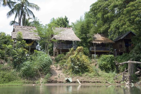 So ähnlich sah unsere Hütte aus.