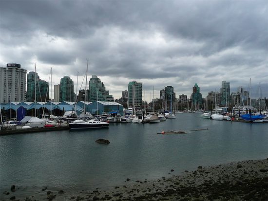 Downtown vom Stanley Park aus.