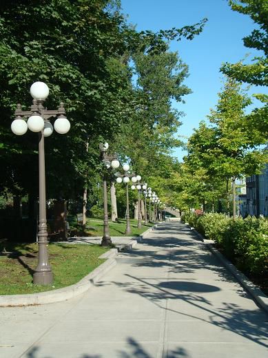 Wunderschöne Allée in „Vieux Québec“