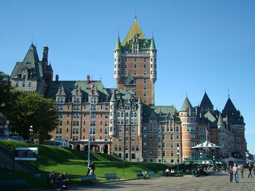 Château Frontenac – gross und eindrücklich