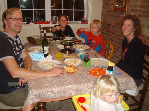 Fondueplausch mit Familie Lipp/Anliker