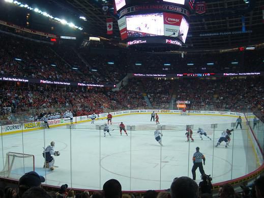 Im Calgary Flames Stadion