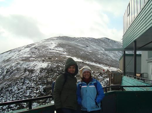Auf dem „Mount Whistler“
