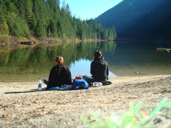 Mit dieser Aussicht konnten wir unseren Lunch geniessen.