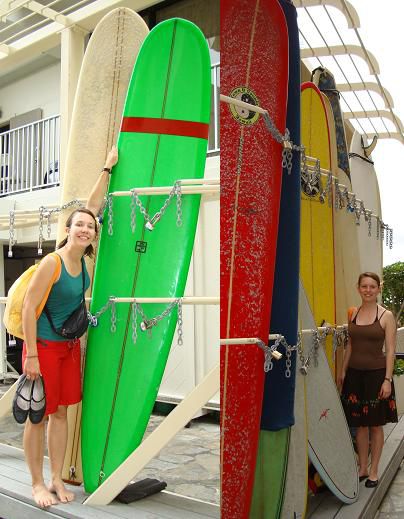 Leider waren wir noch nicht surfen