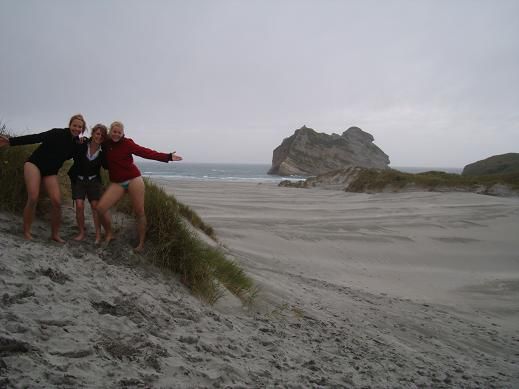 „Wharariki Beach“