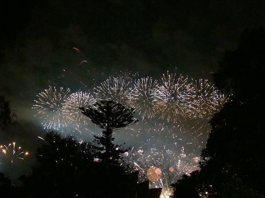 Feuerwerk auf der „Harbour Bridge“