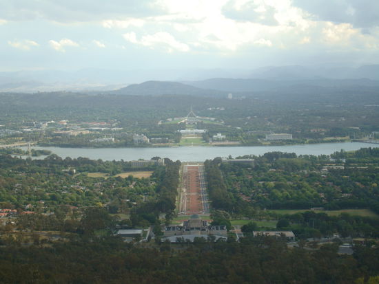 Ausblick vom Mt. Ainslie