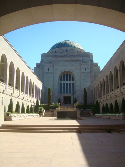 Innenhof des „War Memorial“